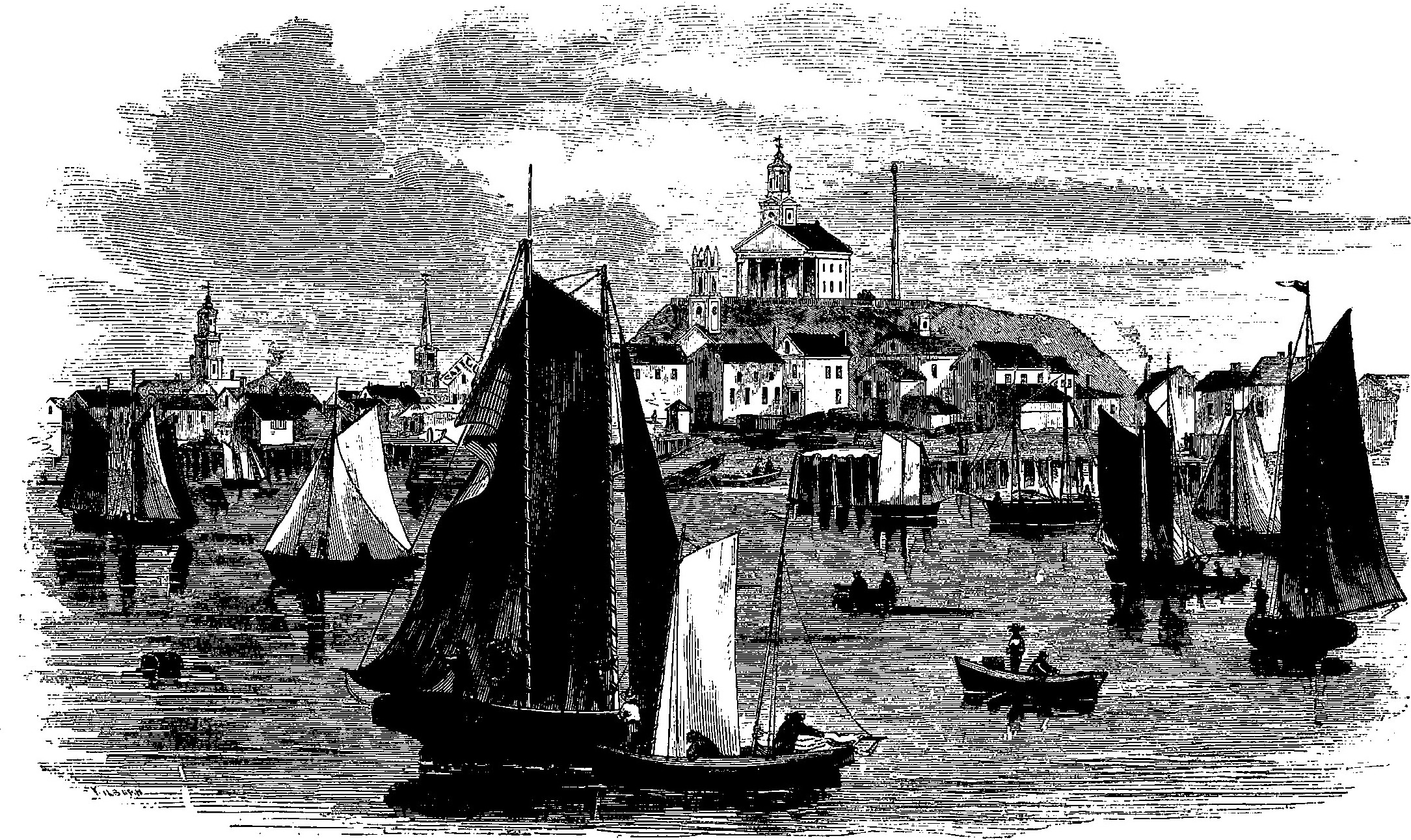 PROVINCETOWN IN 1856 At the height of its fame as a fishing center - photo 4