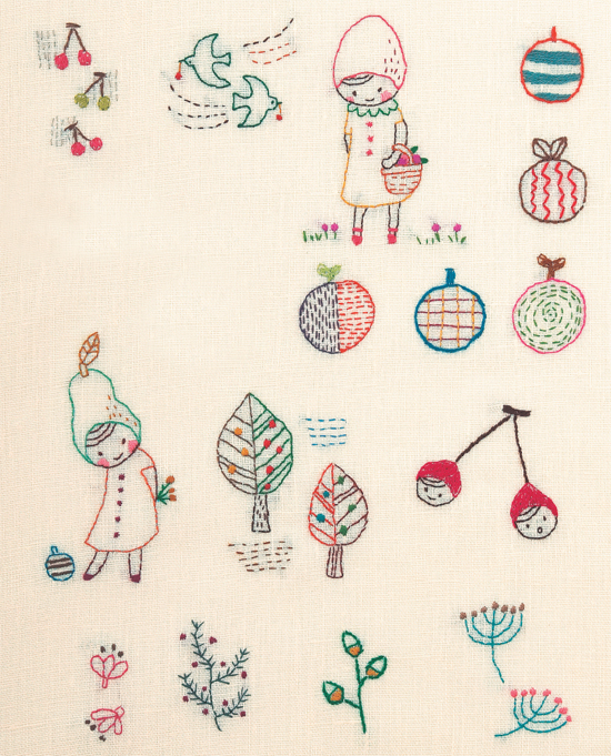 Sweet Things for Girls Design and embroidery by sentiment doux Instructions - photo 22