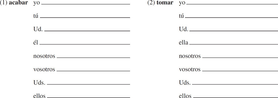 All regular verbs with infinitives in -er form the present like comer Write - photo 3