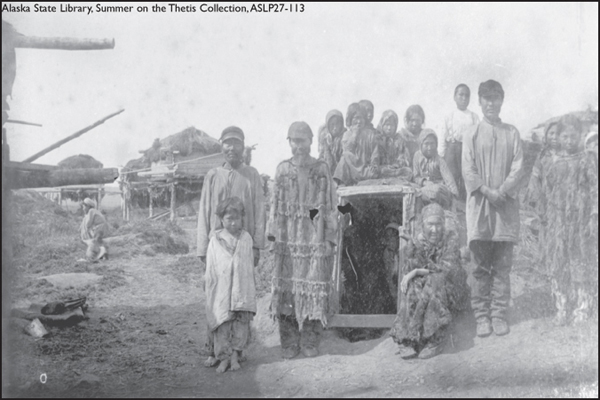 Some Alaska Eskimos lived in partially underground dwellings called barabaras - photo 5