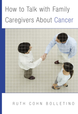 Bolletino - How to Talk with Family Caregivers About Cancer