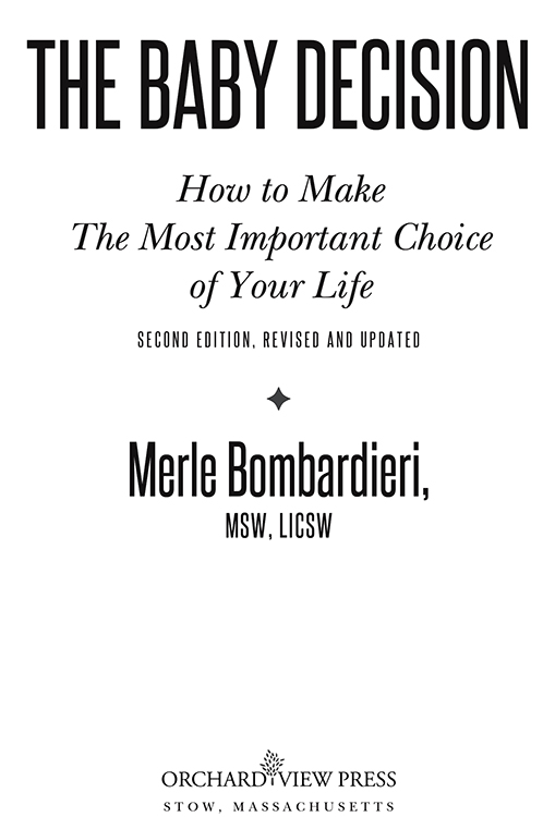 Early Praise for The Baby Decision Bombardieri is magic In this book she - photo 2