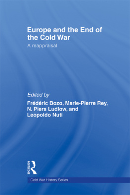 Bozo Frederic - Europe and the End of the Cold War