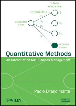 Brandimarte - Quantitative Methods