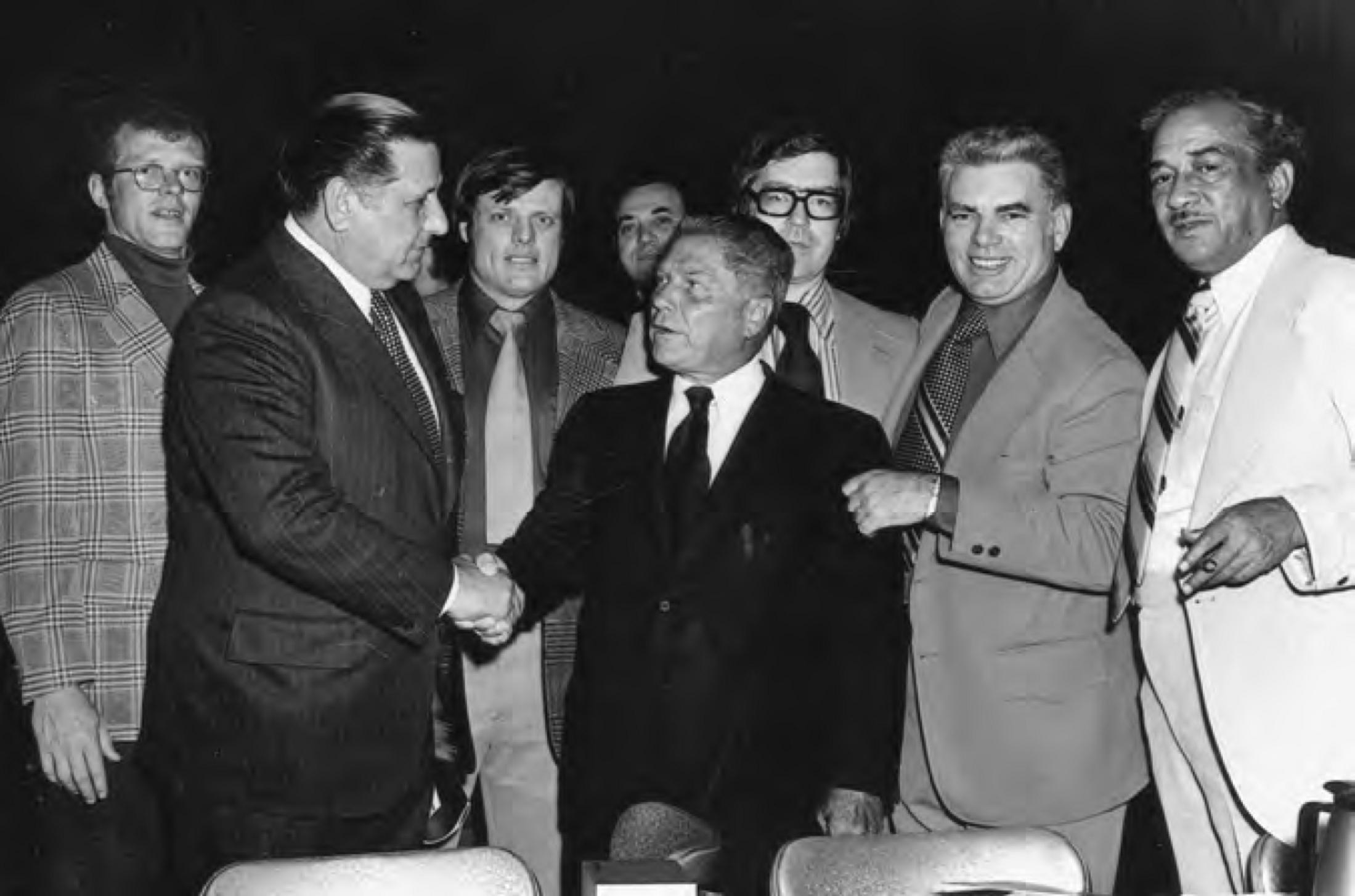 Frank Sheeran Appreciation Night 1974 Mayor Frank Rizzo shaking Hoffas hand - photo 14