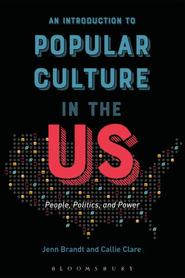 Brandt Jenn An Introduction to Popular Culture in the US: People, Politics, and Power