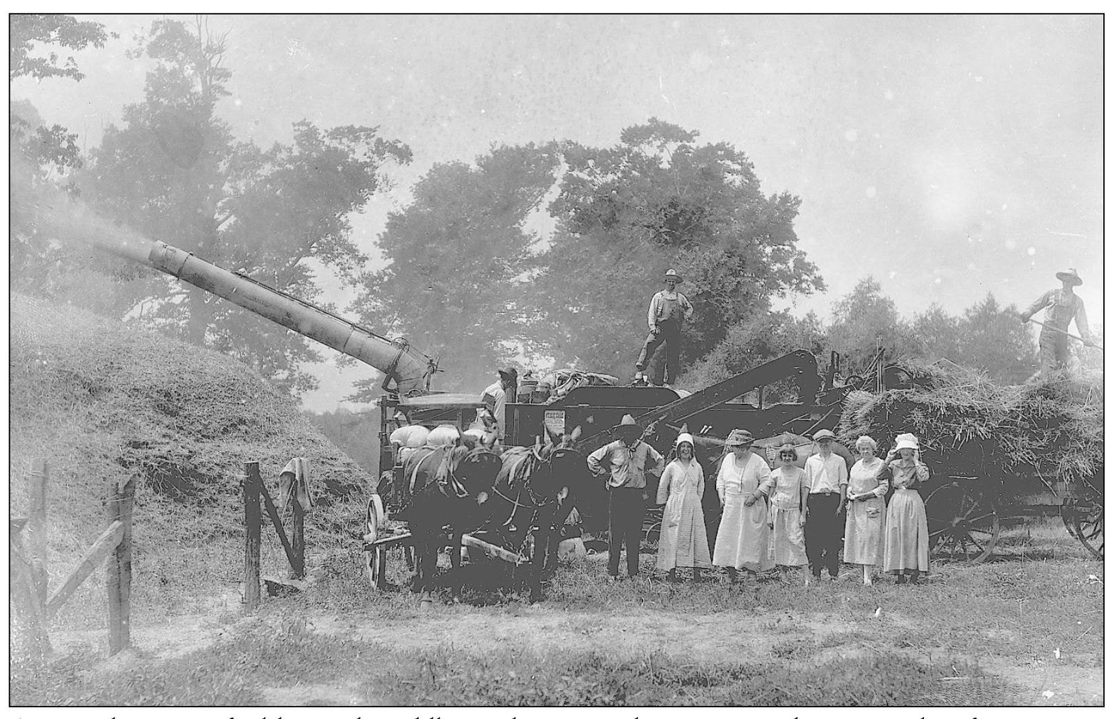 A mixed group of older and middle-aged men and women is shown in this farm - photo 6