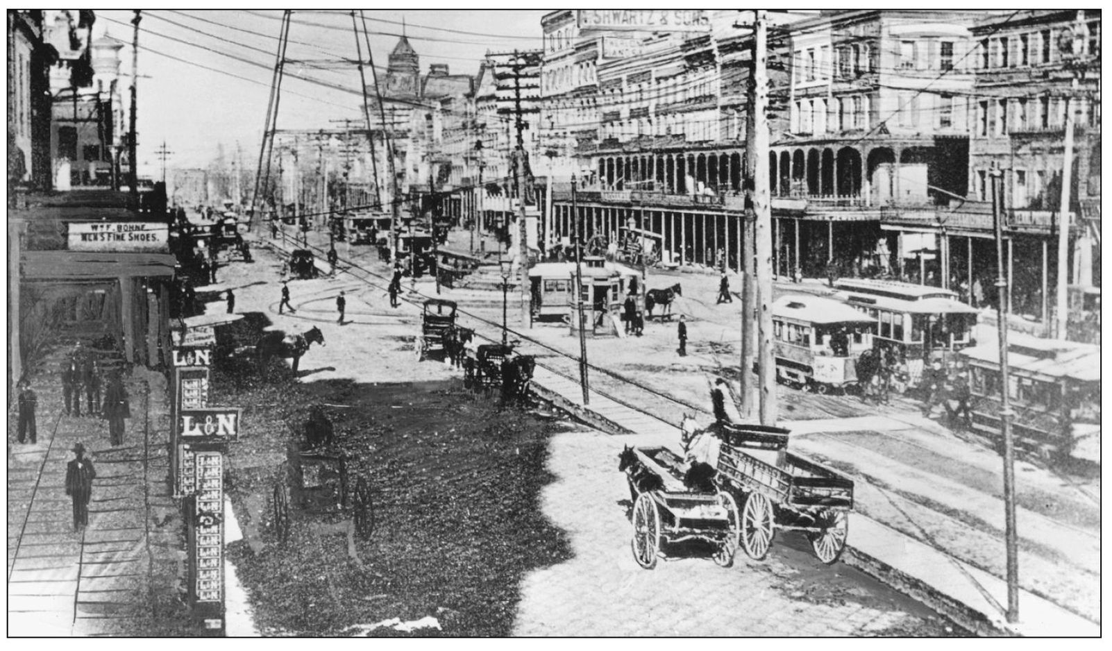 EARLY OPERATIONS Horse-car operations on Canal were mostly concentrated - photo 6