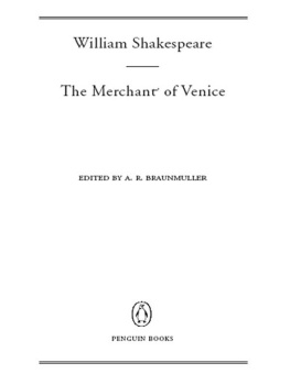 Braunmuller A. R. - The Merchant of Venice