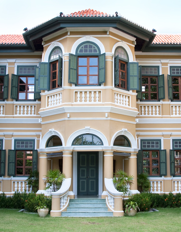 The distinctive architectural style found in many of Phuket Towns old mansions - photo 4