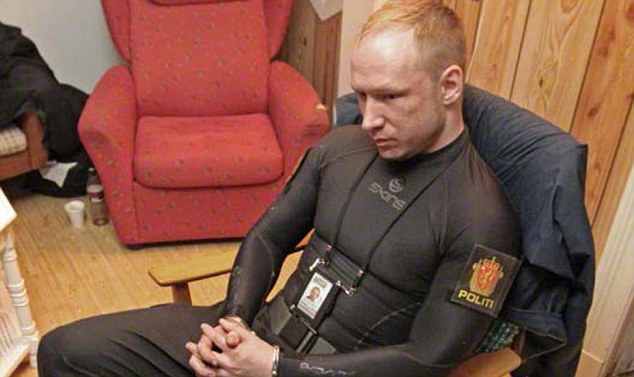 Breivik in his false uniform moments after his arrest sne Seierstad is an - photo 4