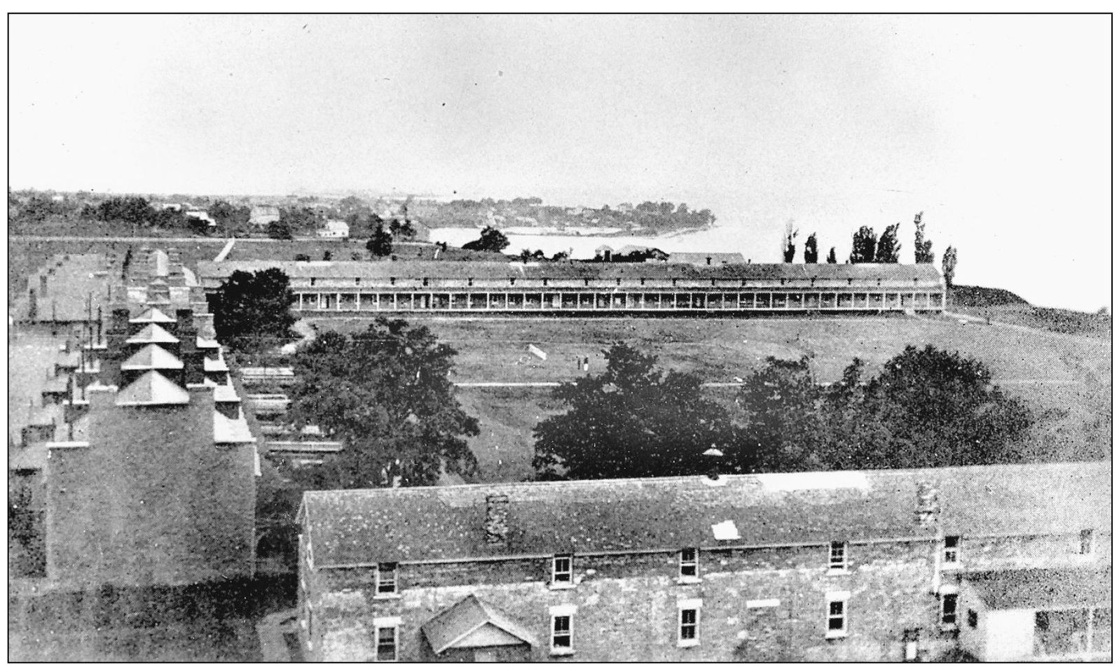 Another early-20th-century photograph taken from the stone water tower looks - photo 8