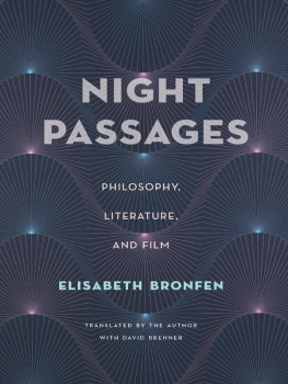 Brenner David - Night passages: philosophy, literature, and film