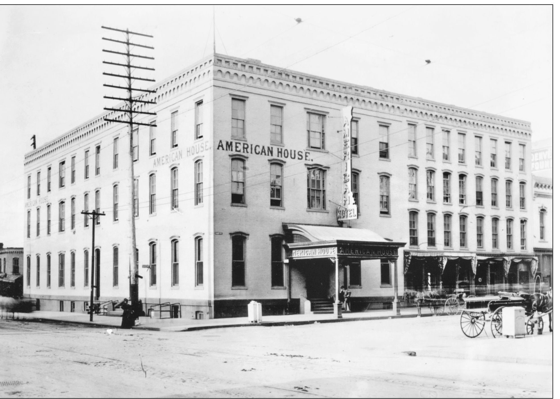 The American House at 1601 Blake Street was constructed in 18691870 This - photo 7