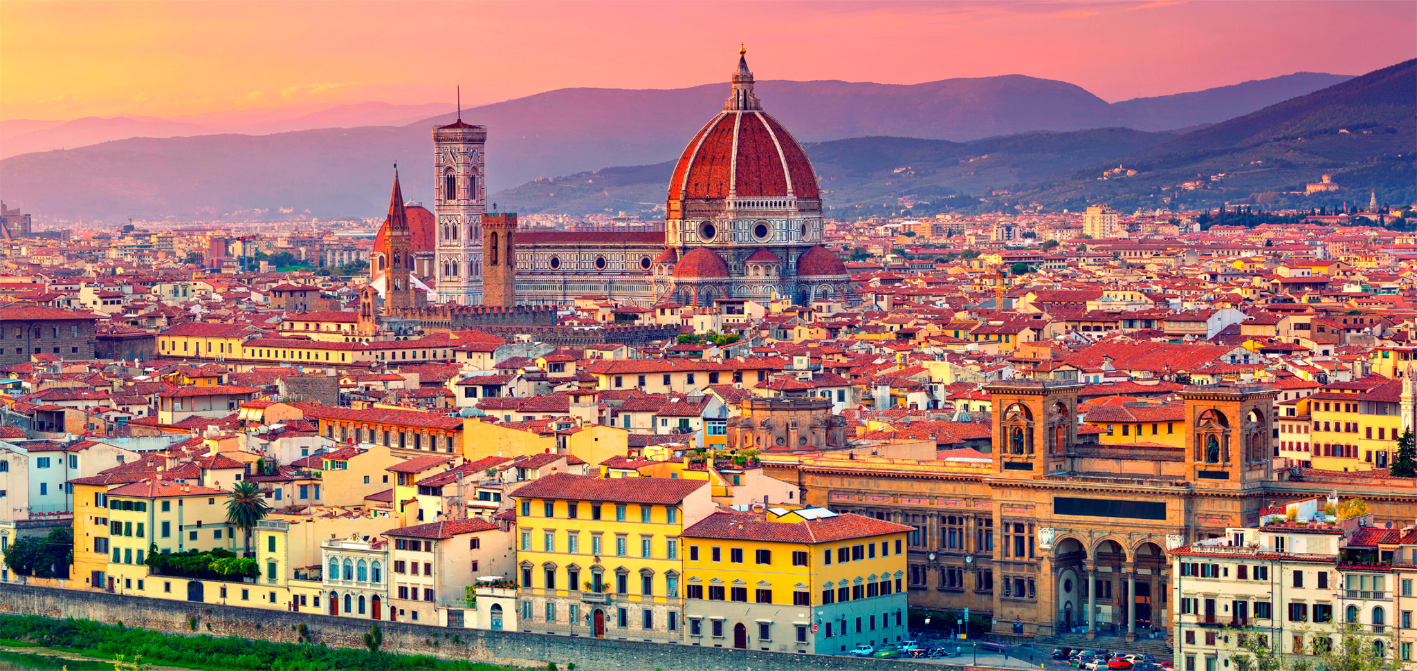 t The wide-open view of central Florence from taking in the famous Duomo and - photo 9