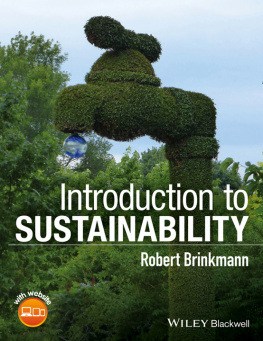 Brinkmann - Introduction to Sustainability