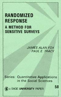 title Randomized Response A Method for Sensitive Surveys Sage University - photo 1