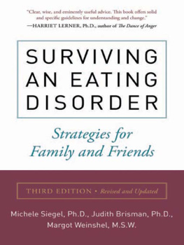 Brisman Judith - Surviving an eating disorder strategies for family and friends