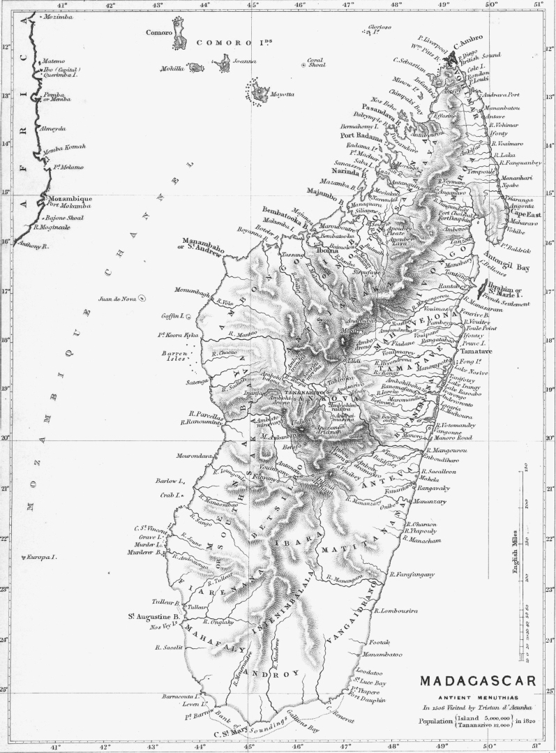 Map 3 Madagascar Cut-away profile and aerial view of the Amazon-class - photo 4