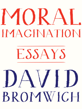 Bromwich Moral Imagination