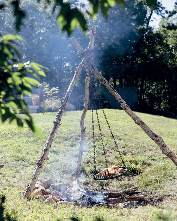 A rough lumpy depression in the lawn is the perfect site for a new fire pit - photo 6