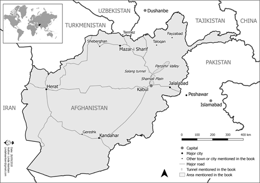 Areas of relevance mentioned in the book Afghanistan provinces I - photo 2