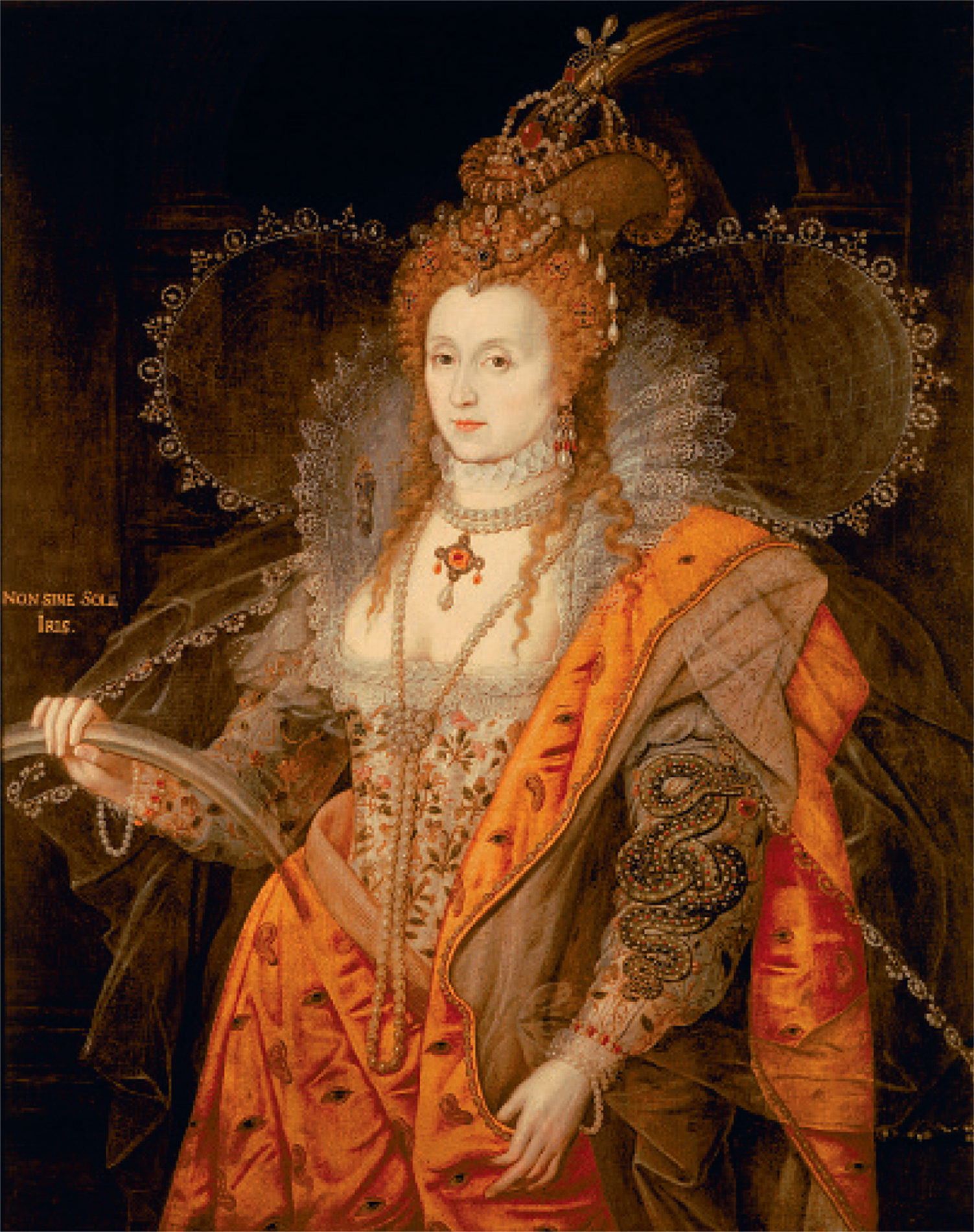 4 The Rainbow Portrait of Elizabeth I c 1600 The jewels and fabrics are all - photo 9