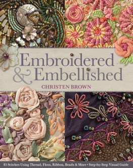 Brown - Embroidered & Embellished