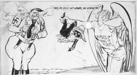 9 The Will Dyson cartoon that so upset Joseph Goebbels and Lord Halifax Daily - photo 12