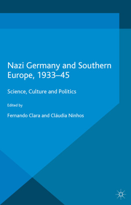 Clara Fernando - Nazi Germany and Southern Europe, 1933-45
