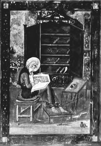 Fig 15 Ezra writing the Law Frontispiece to the Codex Amiatinus In the - photo 1