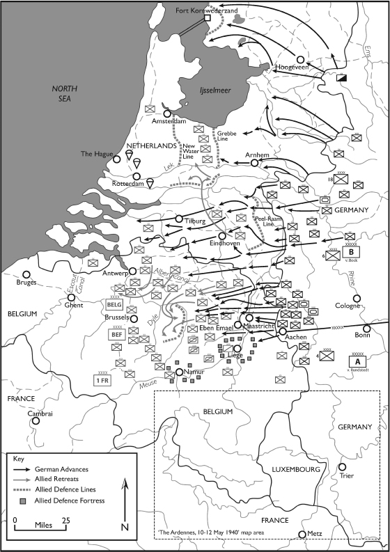 The Ardennes 1012 May 1940 Approach and Crossing of Meuse by Panzer Corps - photo 5