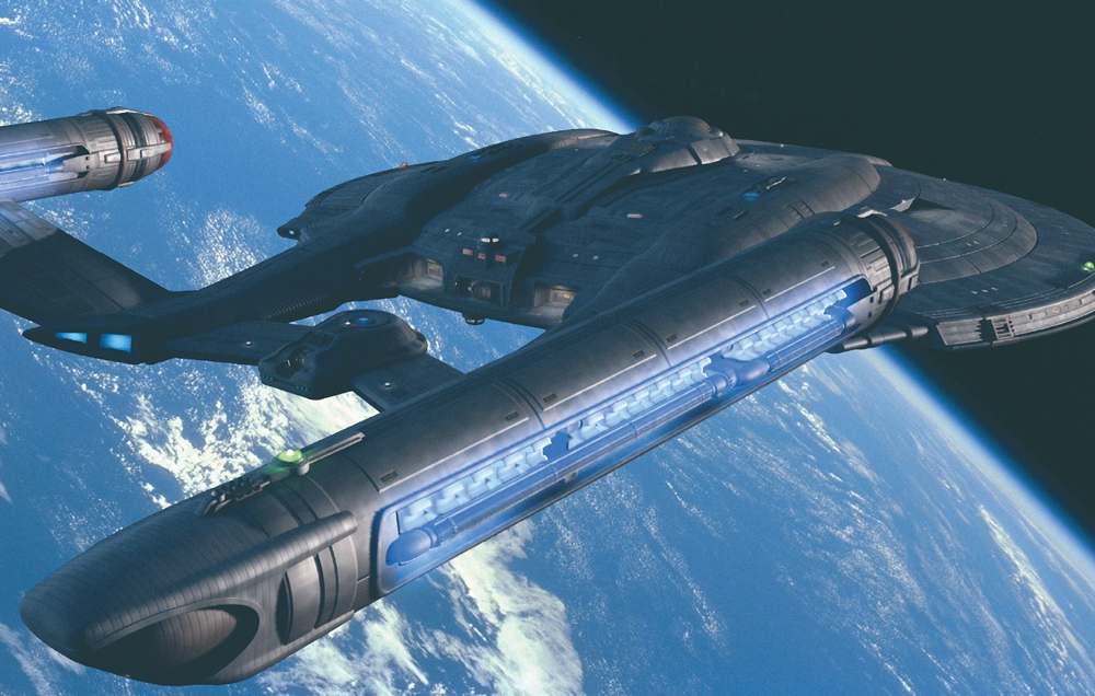 Free at last of the constraints of spacedock the NX-01 soared gracefully - photo 6