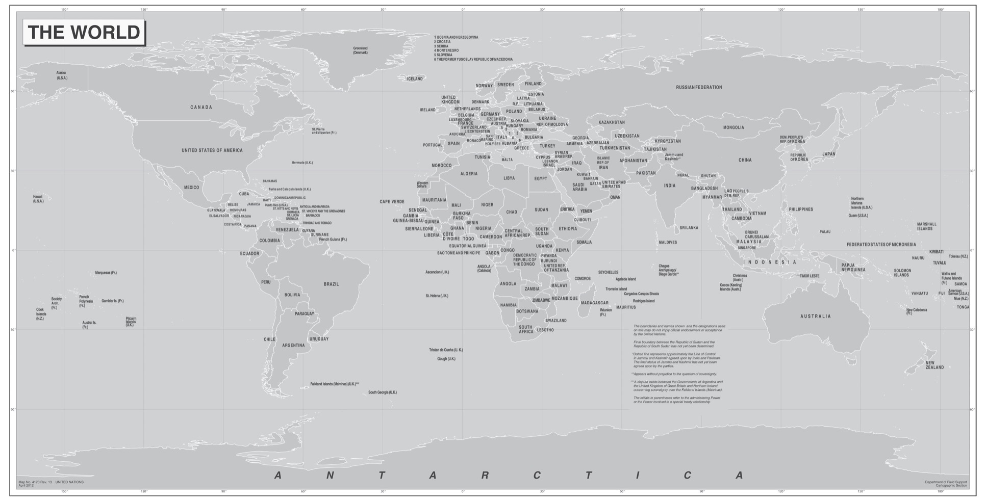 Courtesy of the UN Map No 4170 INTRODUCTION W hats the first thing you - photo 4