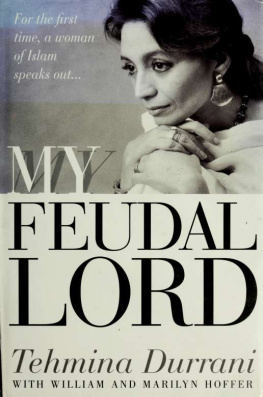 Durrani Tehmina - My feudal lord