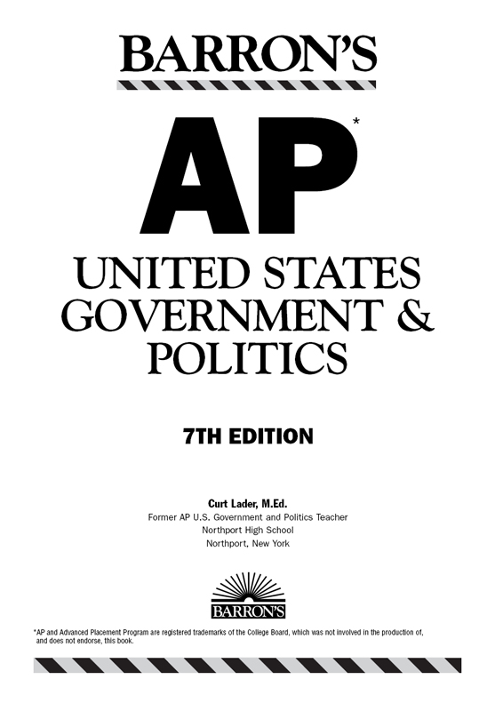 About the Author Curt Lader taught Social Studies for 36 years and AP US - photo 1