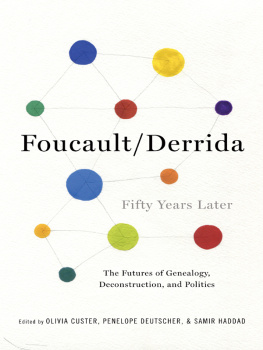 Custer - Foucault/Derrida Fifty Years Later