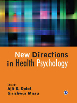 Dalal Ajit K. New Directions in Health Psychology