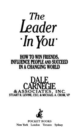 Dale Carnegie - 领导艺术;The leader in you