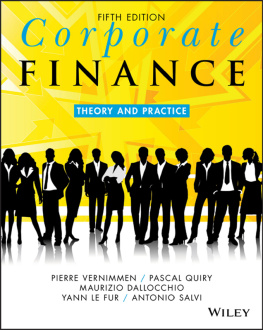 Dallocchio Maurizio Corporate Finance: theory and practice