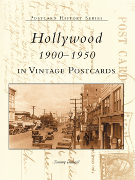 Dangcil - Hollywood, 1900-1950 in vintage postcards