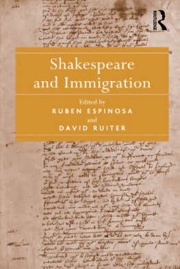 Espinosa Ruben Shakespeare and Immigration