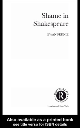 Fernie - Shame in Shakespeare