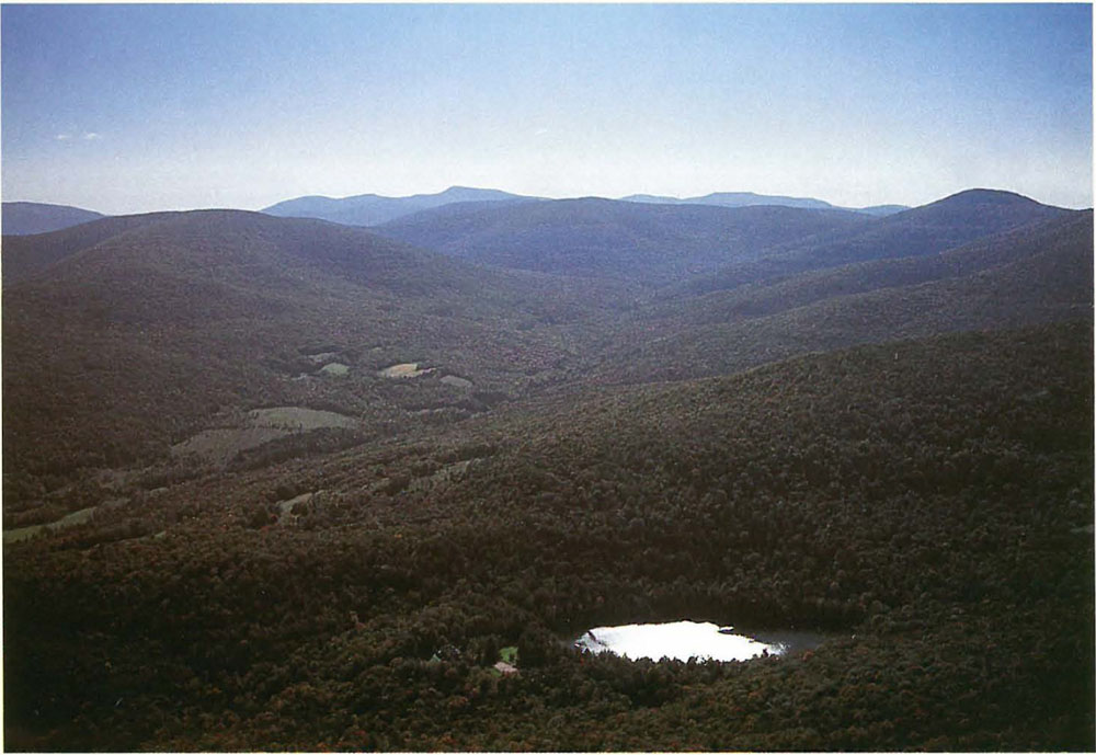 The mass of the southern Catskills rises in ranged domes which on that morning - photo 5