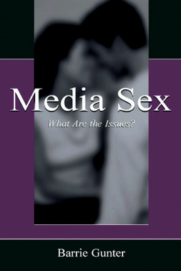 Gunter - Media sex: what are the issues?