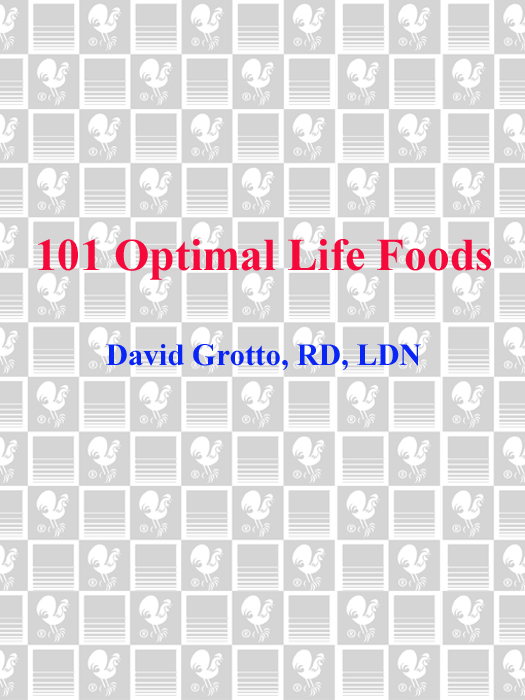 More Praise for 101 Optimal Life Foods The world needs more dietitians like - photo 1