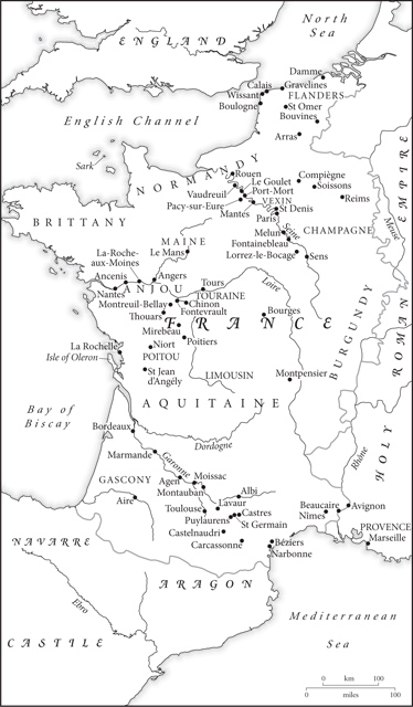 Map 2 France in the thirteenth century Table 1 The Capetians Table 2 - photo 7