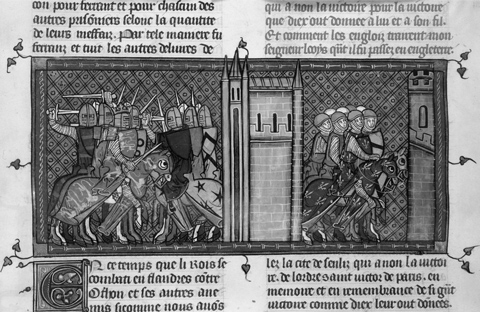 3 King John left fights in France while Louis right marches on - photo 12