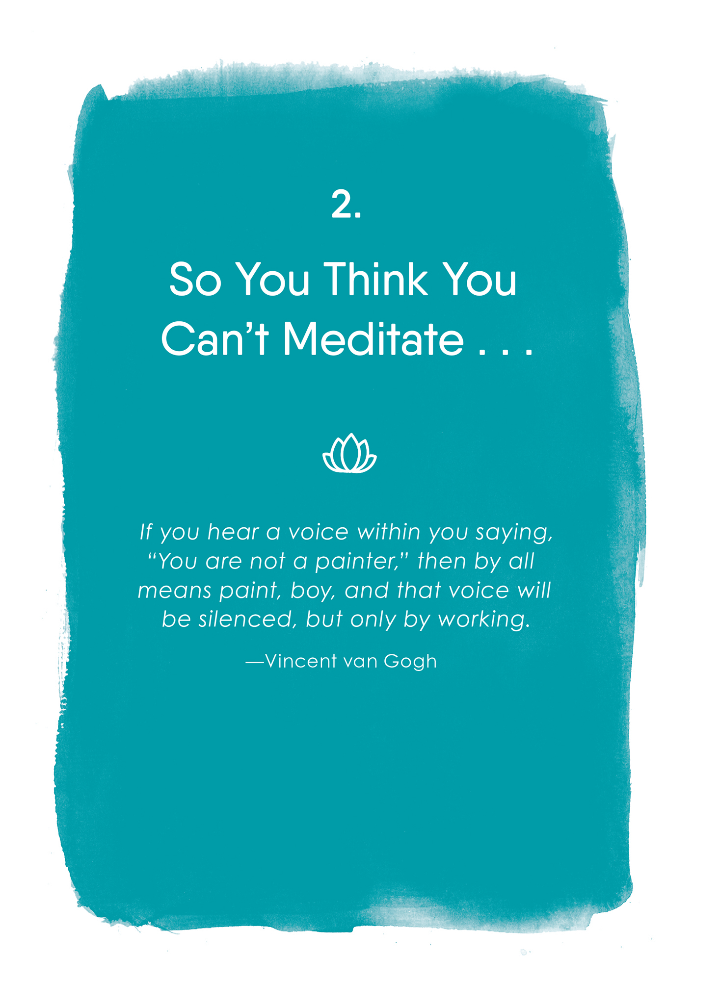 Many people feel theyre bad at meditating but if you can count to 10 you can - photo 5