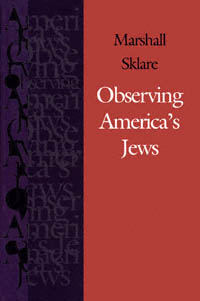 title Observing Americas Jews Brandeis Series in American Jewish History - photo 1